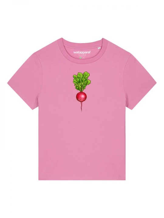 Foto van product Watapparel Shirt ' Radieschen ' gemengde kleuren / rosa