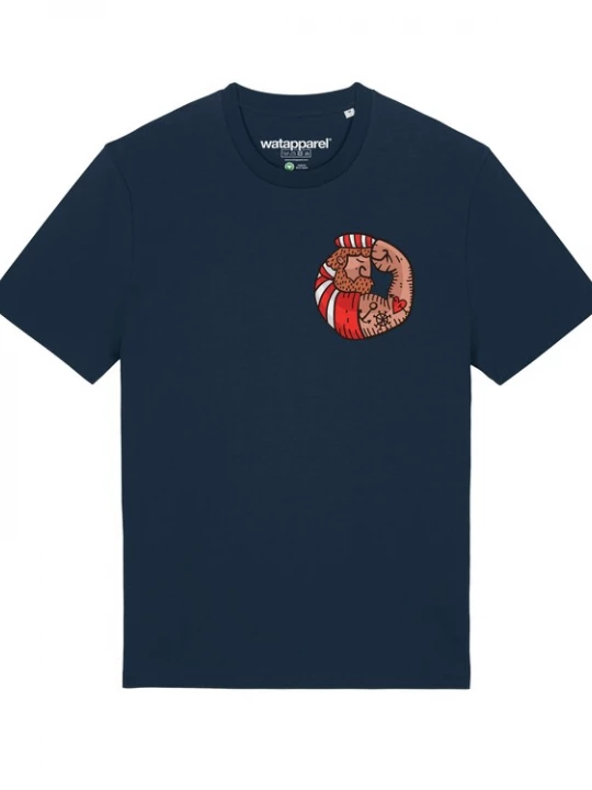 Foto van product Watapparel Shirt ' Seemann ' donkerblauw / gemengde kleuren