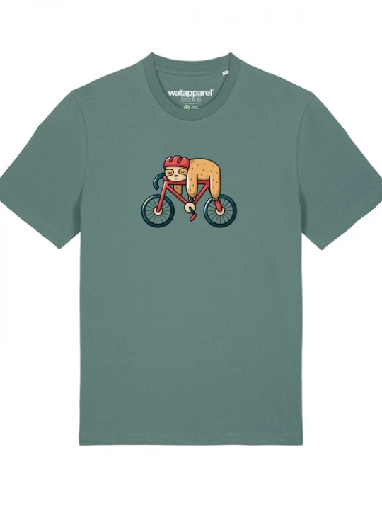 Foto van product Watapparel Shirt 'Sloth' groen / gemengde kleuren