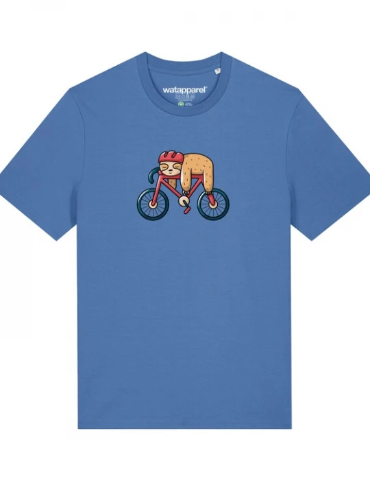 Foto van product Watapparel Shirt 'Sloth' lichtblauw / gemengde kleuren