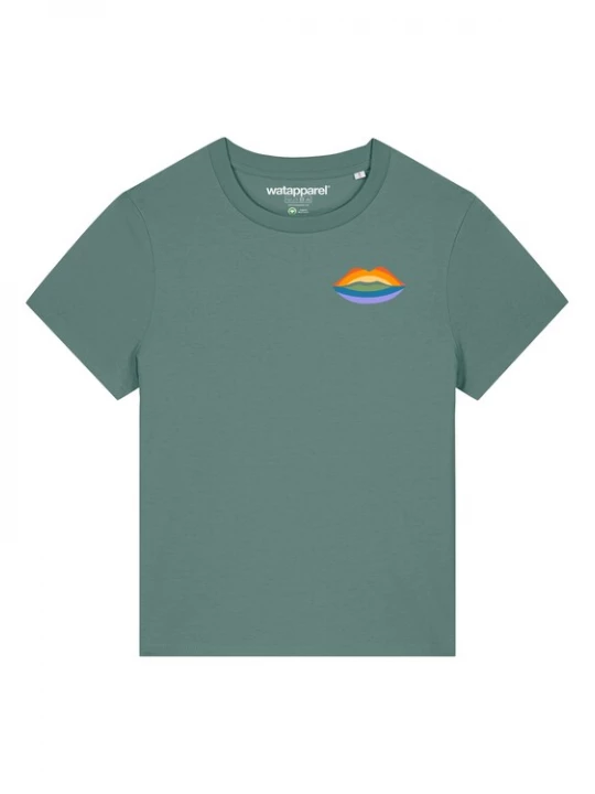 Foto van product Watapparel Shirt smaragd / gemengde kleuren