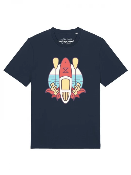 Foto van product Watapparel Shirt 'Stand Up Paddleboard SUP' donkerblauw