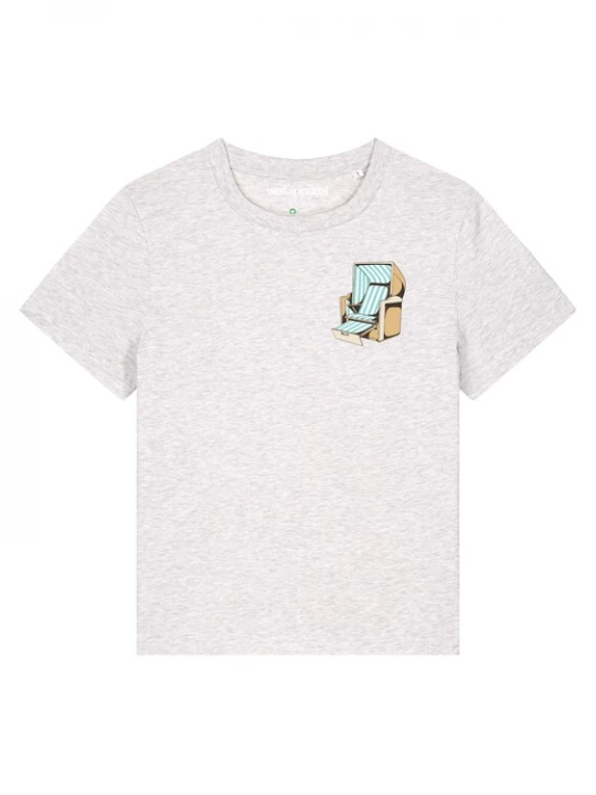Foto van product Watapparel Shirt 'Strandkorb' gemengde kleuren / wit gemêleerd