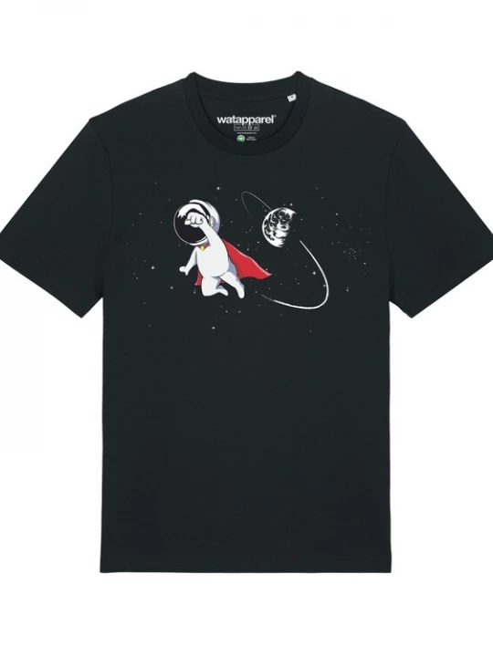 Foto van product Watapparel Shirt 'Superastronaut' rood / zwart / wit