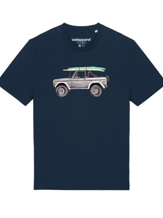 Foto van product Watapparel Shirt ' Surf Pickup ' donkerblauw / gemengde kleuren