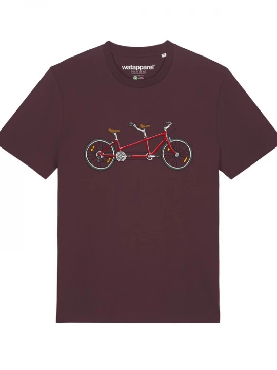 Foto van product Watapparel Shirt 'Tandem' gemengde kleuren / bordeaux