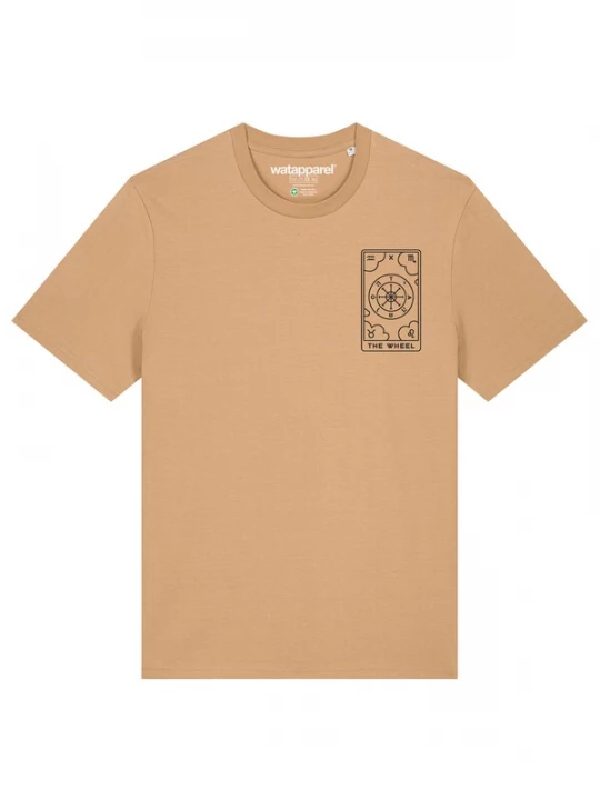 Foto van product Watapparel Shirt 'Tarot' beige / zwart