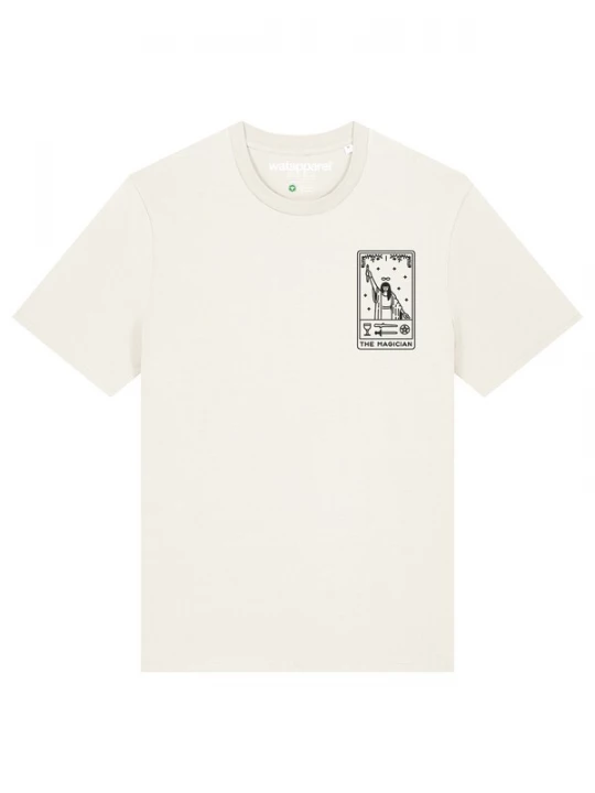 Foto van product Watapparel Shirt 'Tarot The Magician' zwart / wit