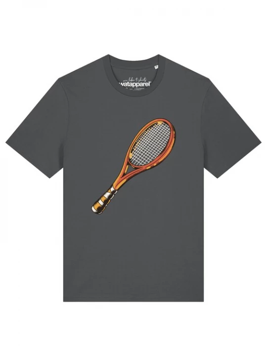Foto van product Watapparel Shirt 'Tennisschläger' antraciet