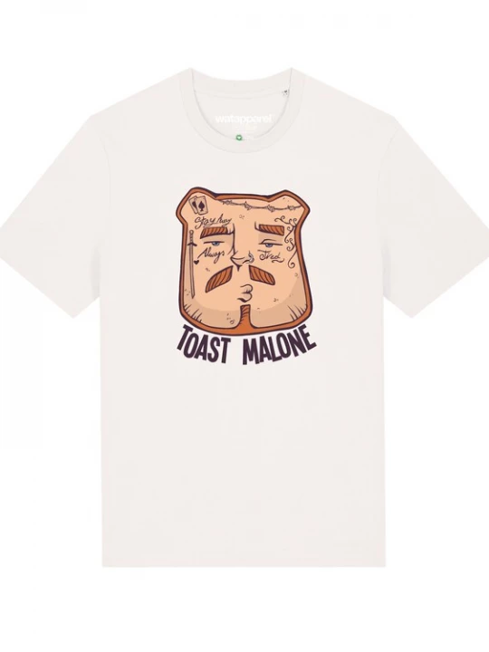 Foto van product Watapparel Shirt ' Toast Malone ' gemengde kleuren / wit