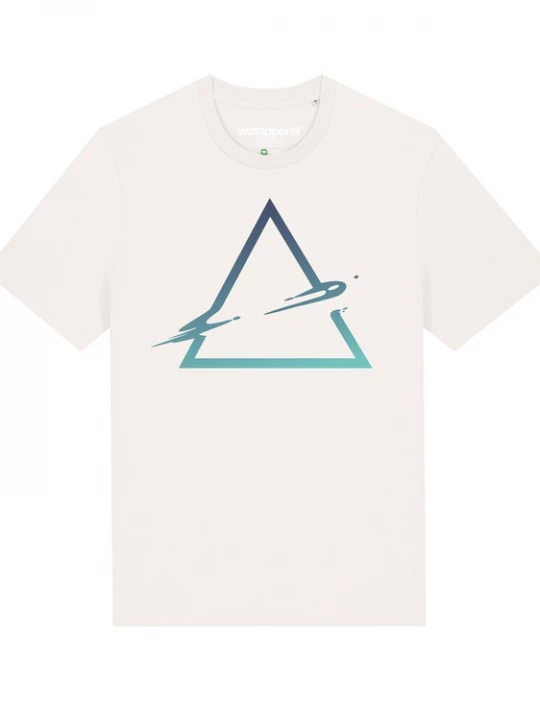 Foto van product Watapparel Shirt ' Triangle ' gemengde kleuren / wit