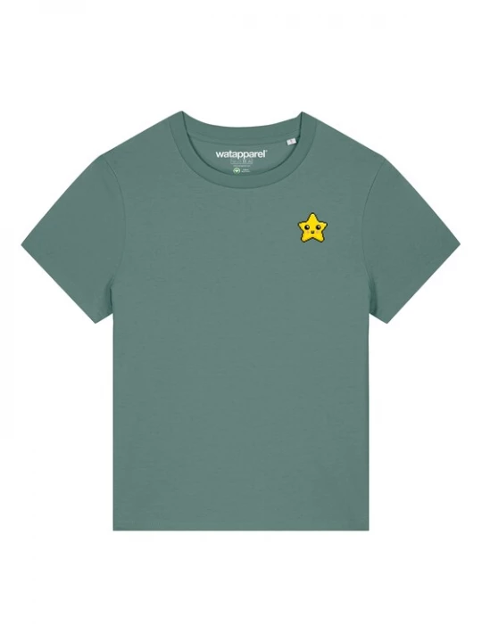 Foto van product Watapparel Shirt 'Unbesiegbar' kaki / gemengde kleuren