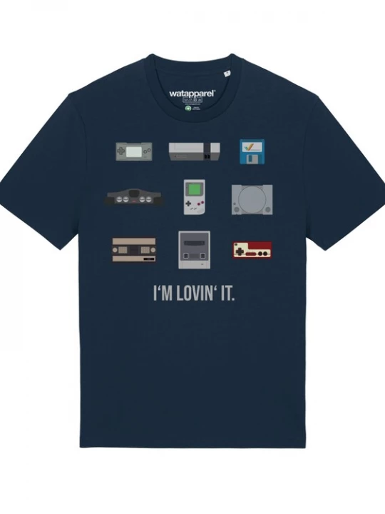Foto van product Watapparel Shirt 'Videogames' donkerblauw / gemengde kleuren