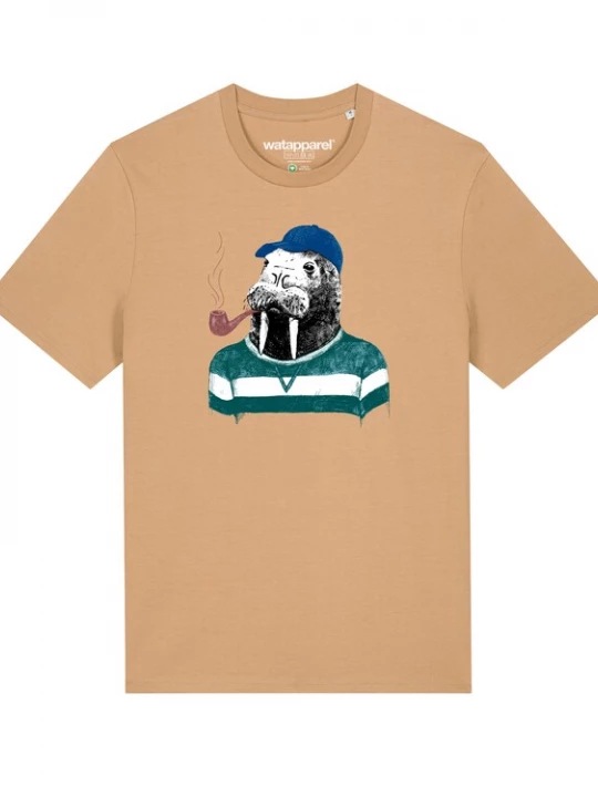 Foto van product Watapparel Shirt 'Walross' beige / gemengde kleuren