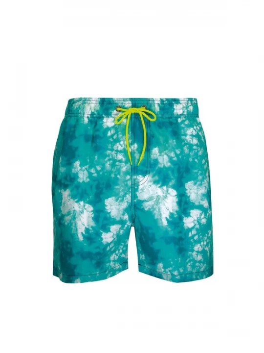 Foto van product wavebreaker Zwemshorts cyaan blauw / donkerblauw / petrol / offwhite