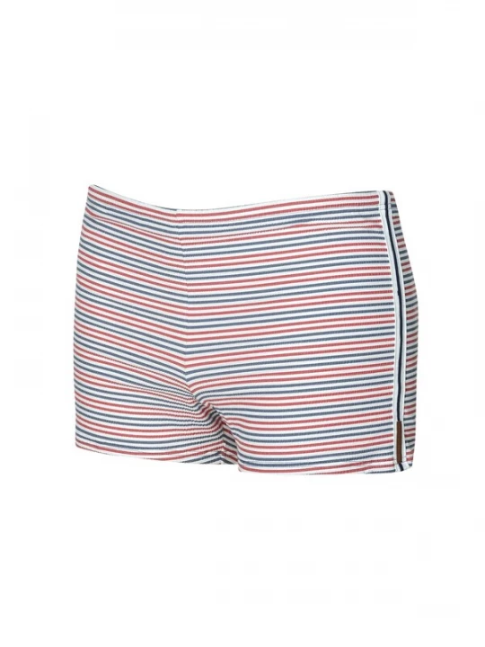 Foto van product wavebreaker Zwemshorts donkerblauw / donkerrood / wit