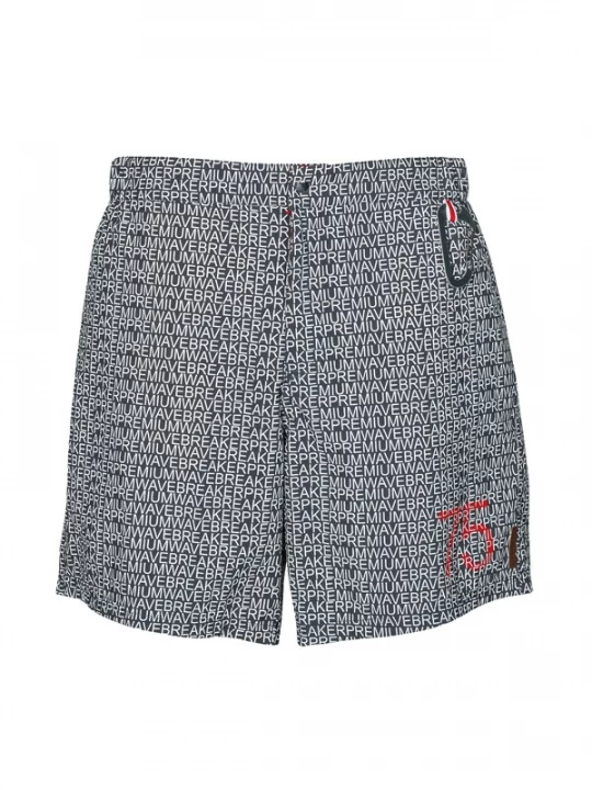 Foto van product wavebreaker Zwemshorts grijs / rood / wit
