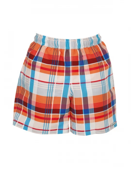 Foto van product wavebreaker Zwemshorts lichtblauw / oranje / rood / wit