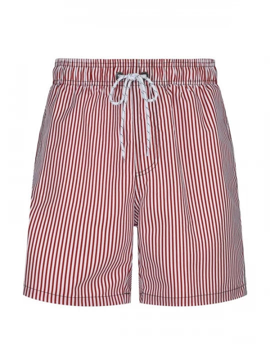 Foto van product wavebreaker Zwemshorts lichtrood / wit
