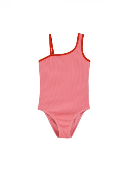 Foto van product WE Fashion Badpak pink / donkerrood