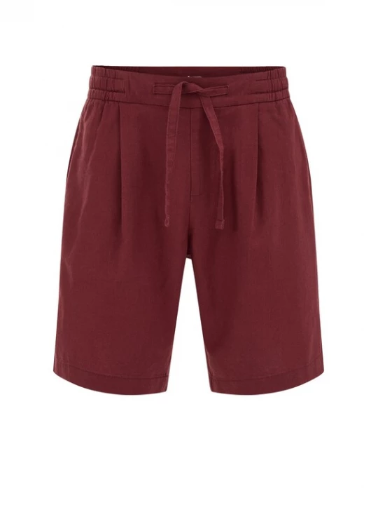 Foto van product WE Fashion Bandplooibroek merlot