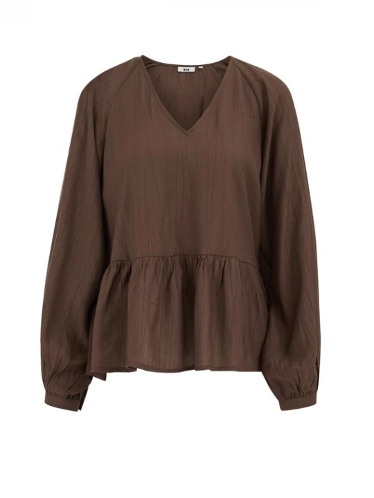 Foto van product WE Fashion Blouse bruin
