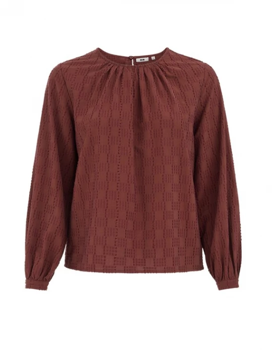 Foto van product WE Fashion Blouse donkerrood