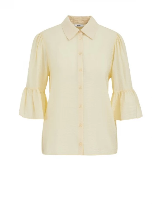 Foto van product WE Fashion Blouse lichtgeel