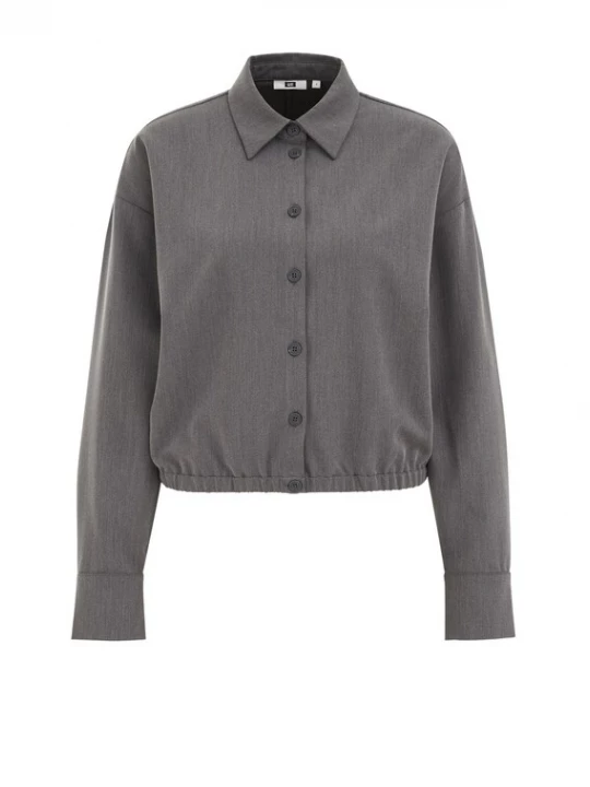 Foto van product WE Fashion Blouse stone grey