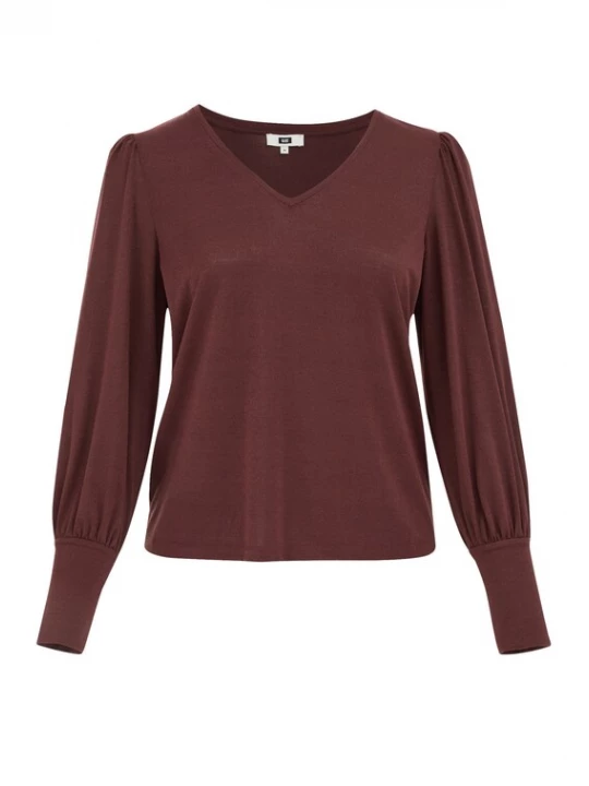 Foto van product WE Fashion Blouse wijnrood