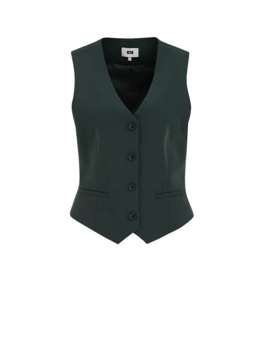 Foto van product WE Fashion Bodywarmer donkergroen