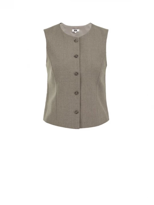 Foto van product WE Fashion Bodywarmer greige