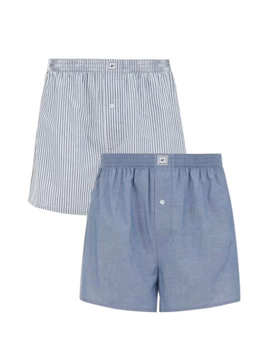 Foto van product WE Fashion Boxershorts opaal / wit