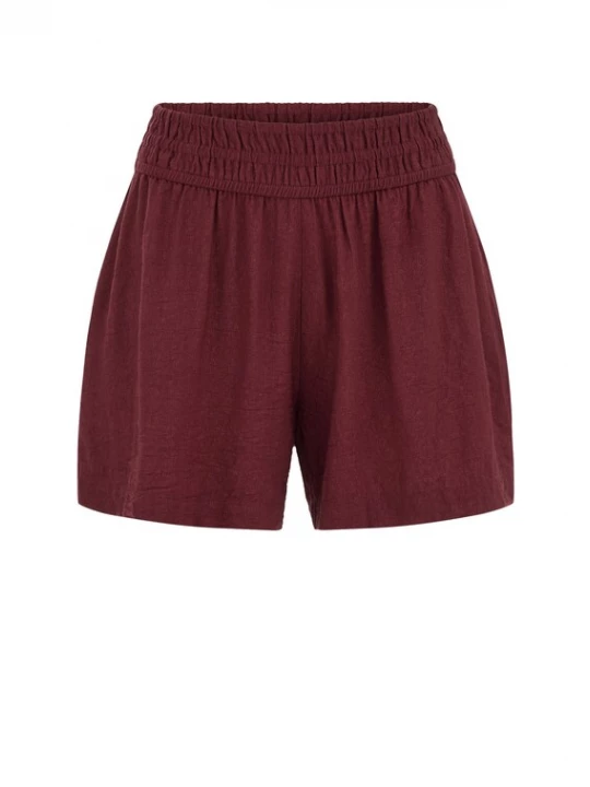 Foto van product WE Fashion Broek donkerrood