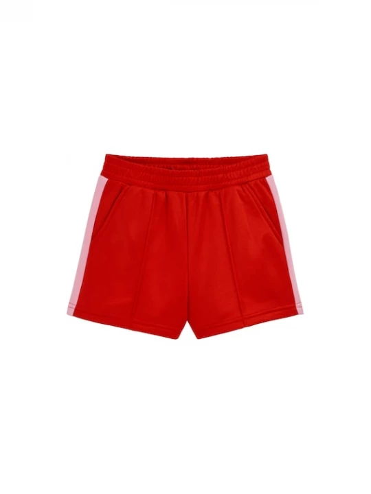 Foto van product WE Fashion Broek knalrood / lichtrood