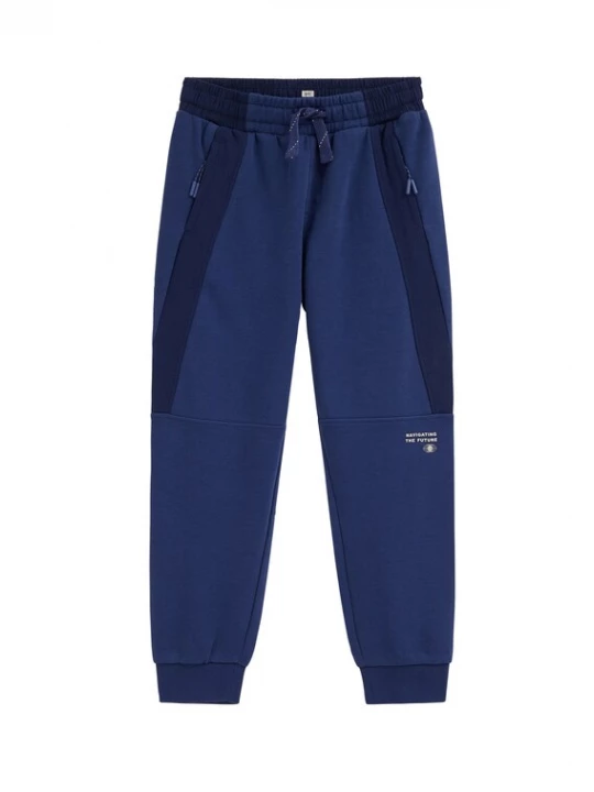 Foto van product WE Fashion Broek navy / donkerblauw