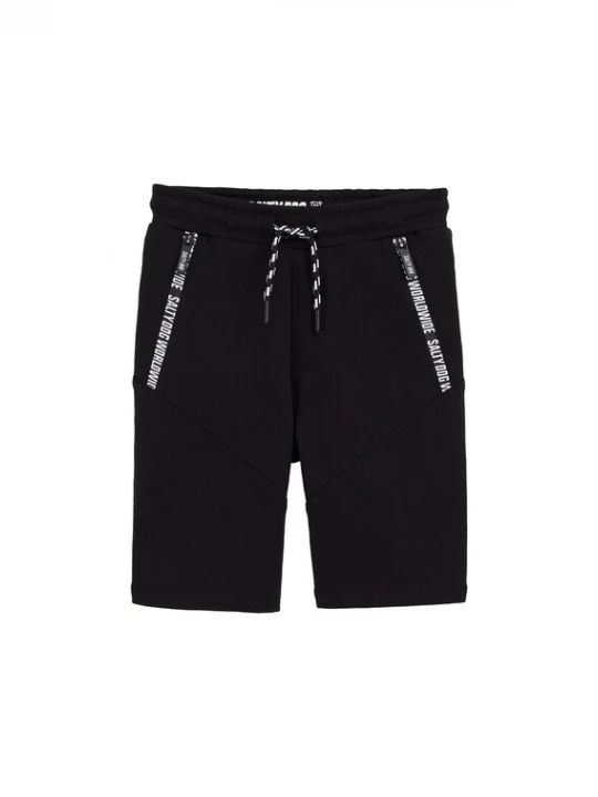 Foto van product WE Fashion Broek zwart / wit