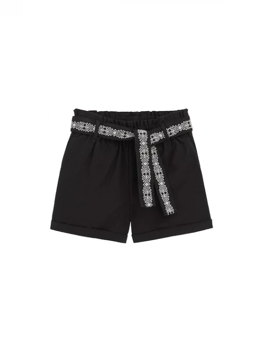 Foto van product WE Fashion Broek zwart / wit