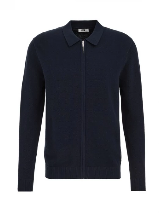 Foto van product WE Fashion Gebreid vest donkerblauw