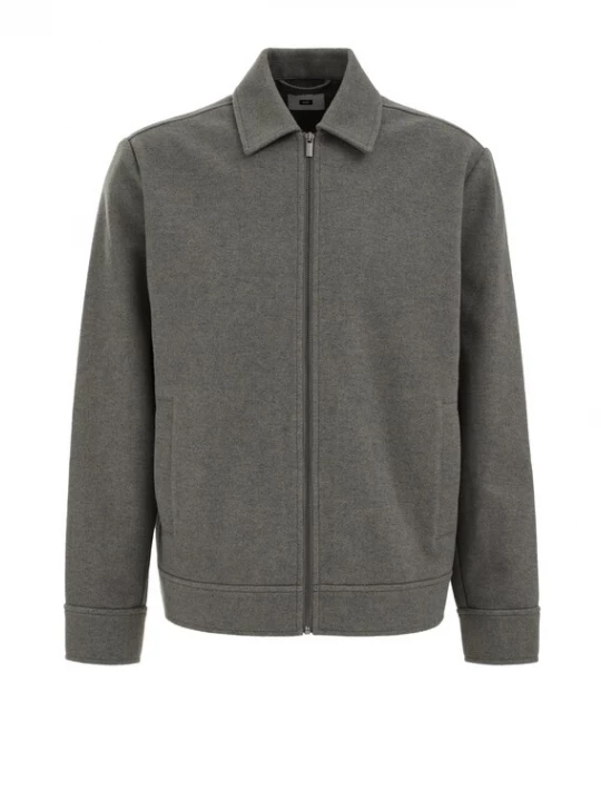 Foto van product WE Fashion Gebreid vest donkergrijs