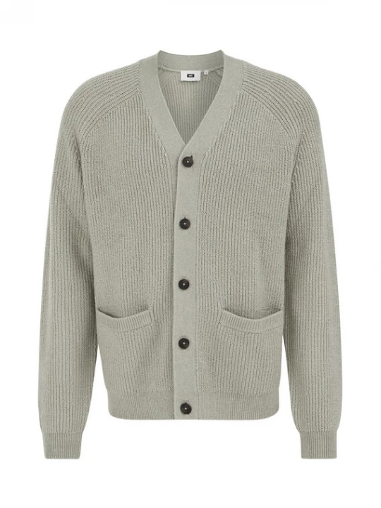 Foto van product WE Fashion Gebreid vest grijs