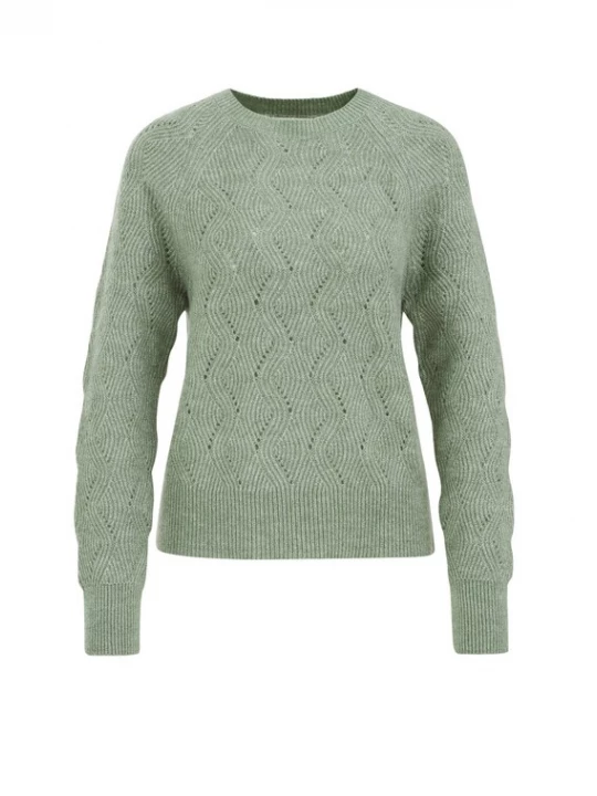 Foto van product WE Fashion Gebreid vest groen