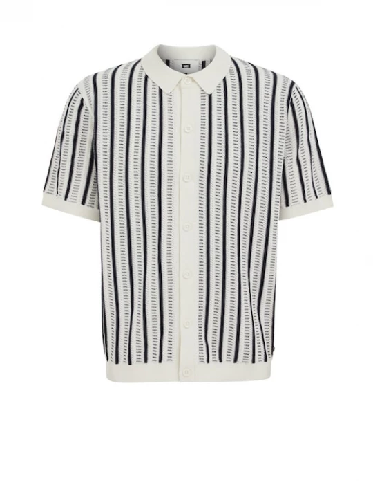 Foto van product WE Fashion Gebreid vest ivoor / offwhite