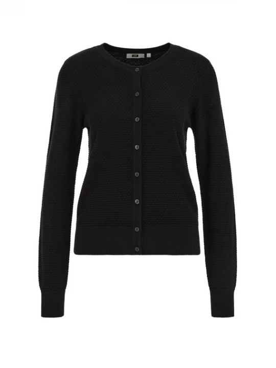 Foto van product WE Fashion Gebreid vest zwart