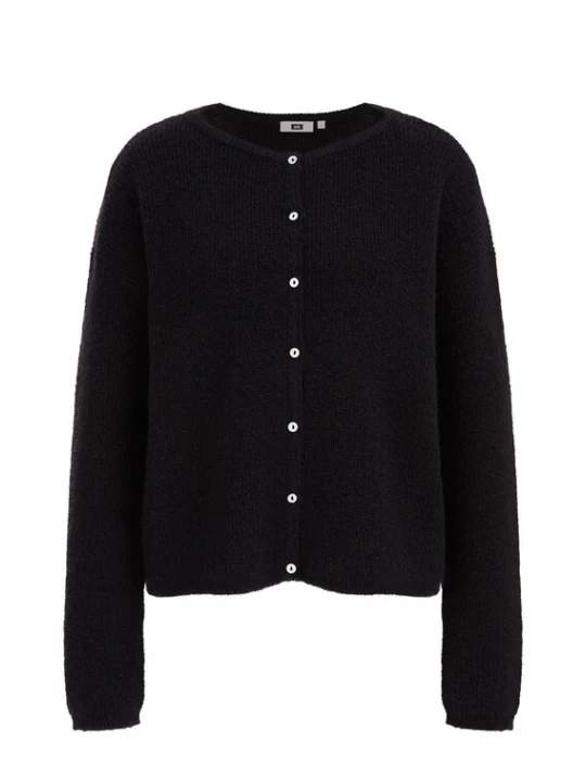 Foto van product WE Fashion Gebreid vest zwart