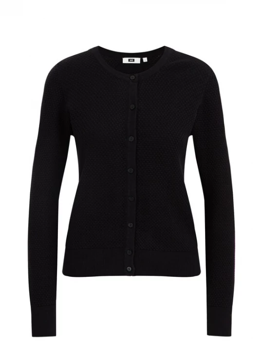 Foto van product WE Fashion Gebreid vest zwart