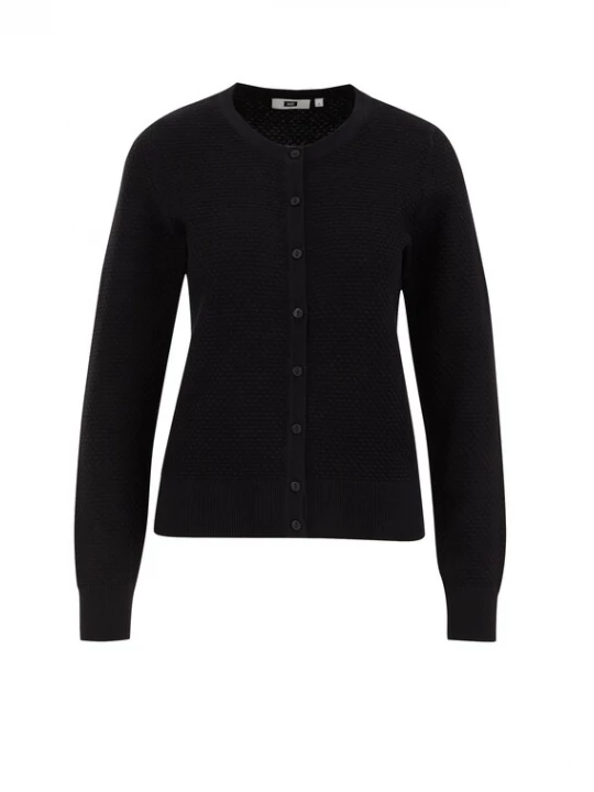 Foto van product WE Fashion Gebreid vest zwart