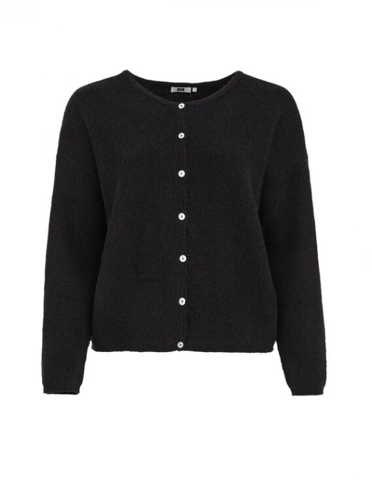 Foto van product WE Fashion Gebreid vest zwart
