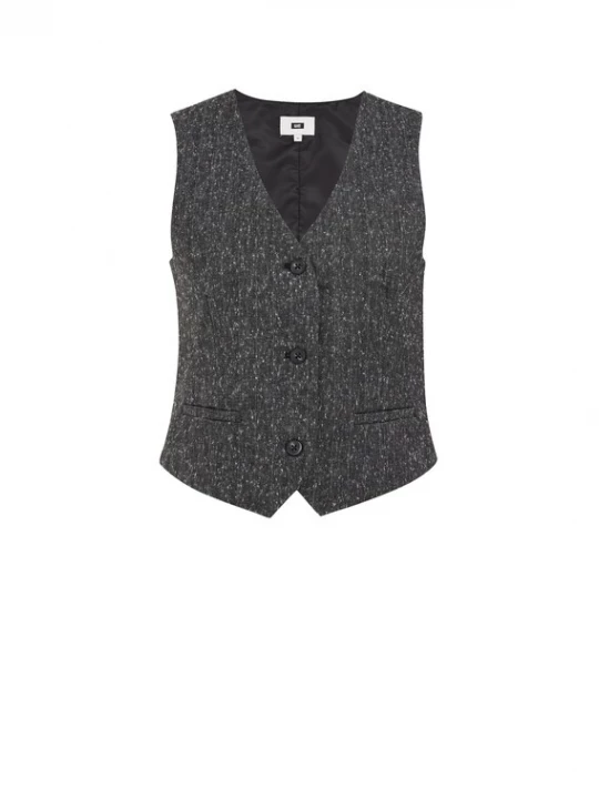 Foto van product WE Fashion Gilet donkergrijs