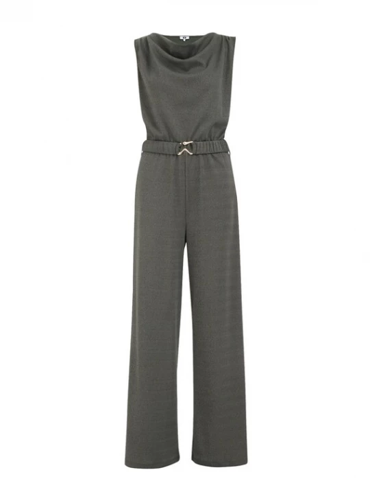 Foto van product WE Fashion Jumpsuit donkergroen